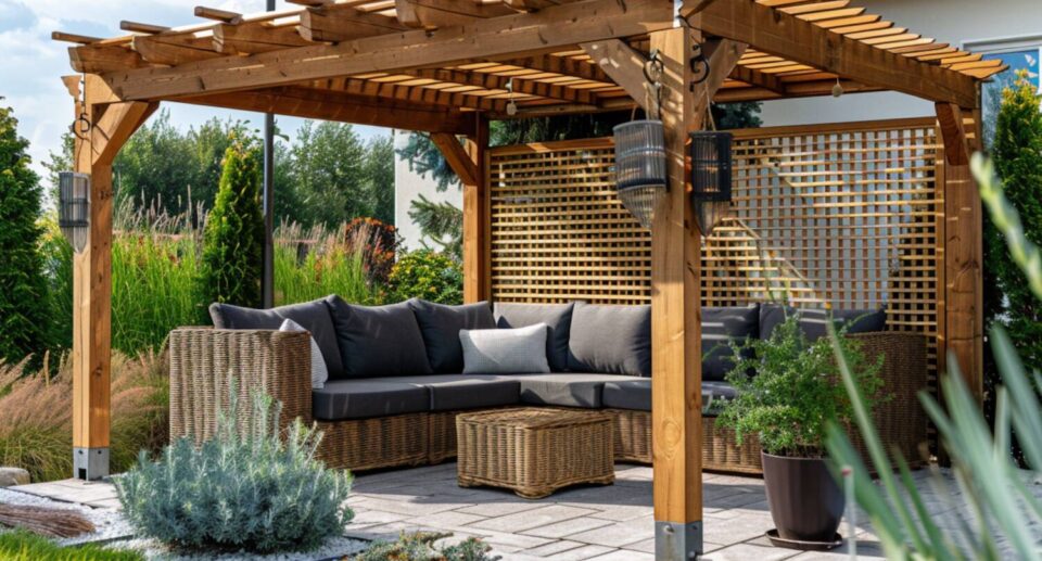 10 inspiracji na urządzenie tarasu z meblami z rattanu