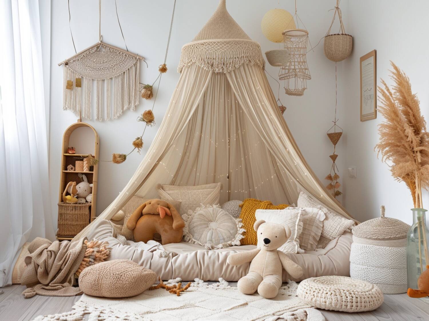 Poradnik: Jak urządzić pokój dziecięcy w stylu boho?