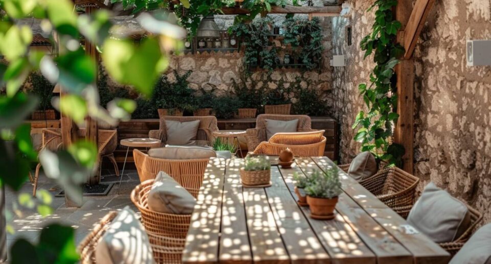 Jakie meble ogrodowe najlepiej sprawdzą się w przestrzeniach w stylu eko
