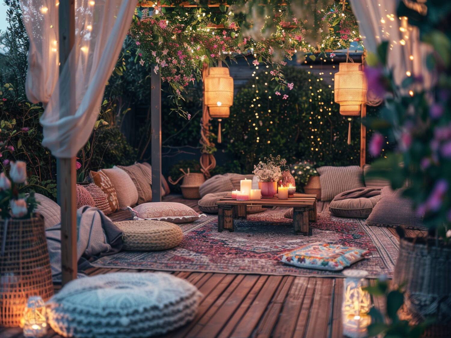 Poradnik: jakie oświetlenie LED wybrać do ogrodów w stylu boho?