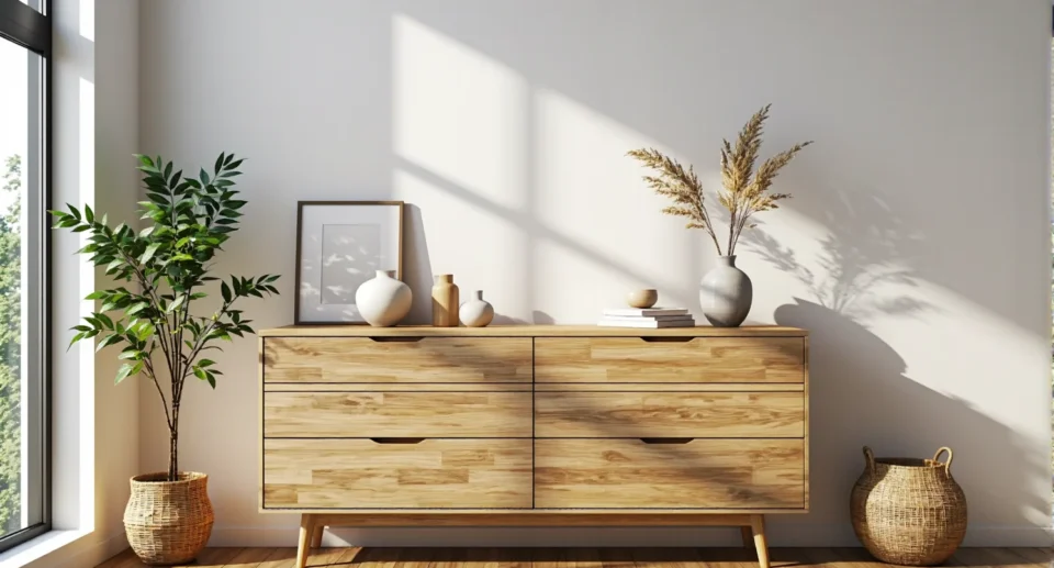 Zalety bambusowych komód w minimalistycznych wnętrzach – harmonia natury i nowoczesnego designu