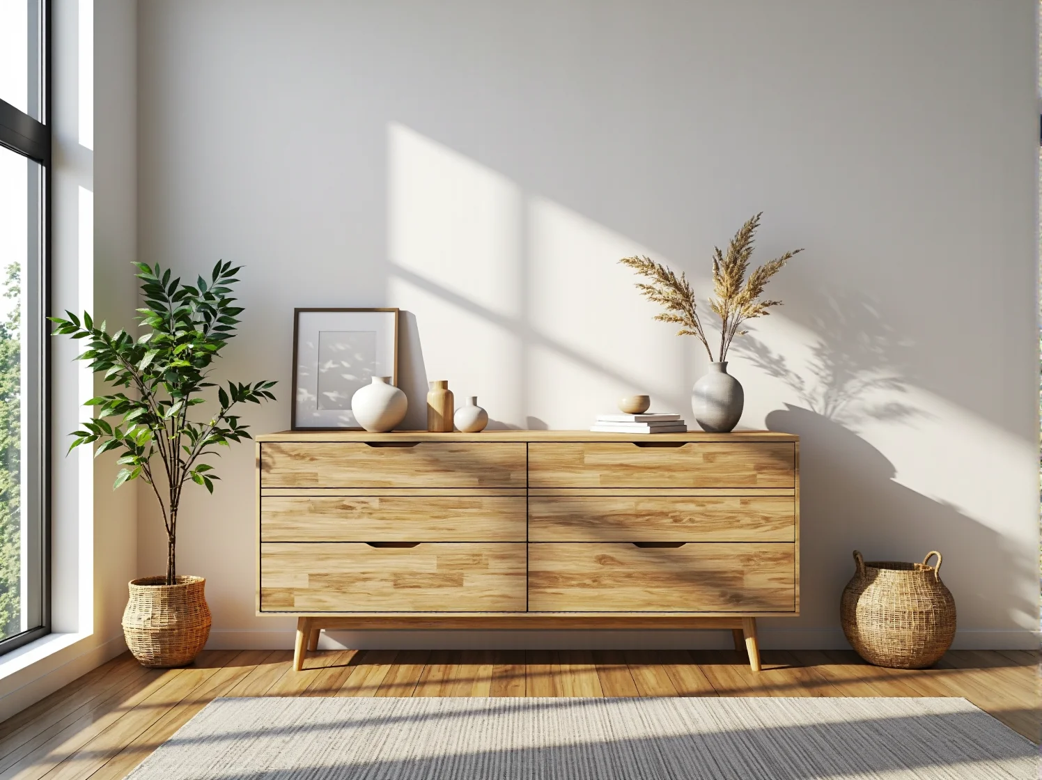 Zalety bambusowych komód w minimalistycznych wnętrzach – harmonia natury i nowoczesnego designu