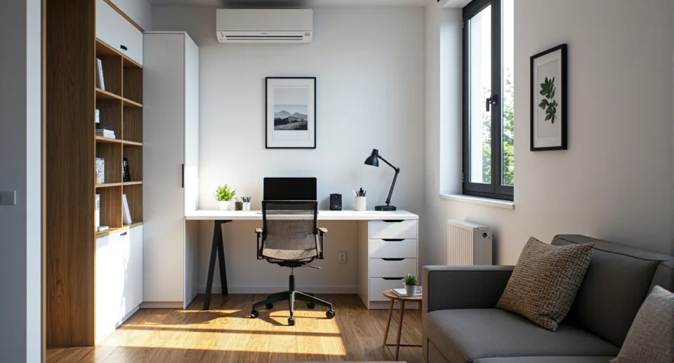 Jak urządzić przestrzeń do pracy zdalnej w kawalerce? Kompletny poradnik aranżacji