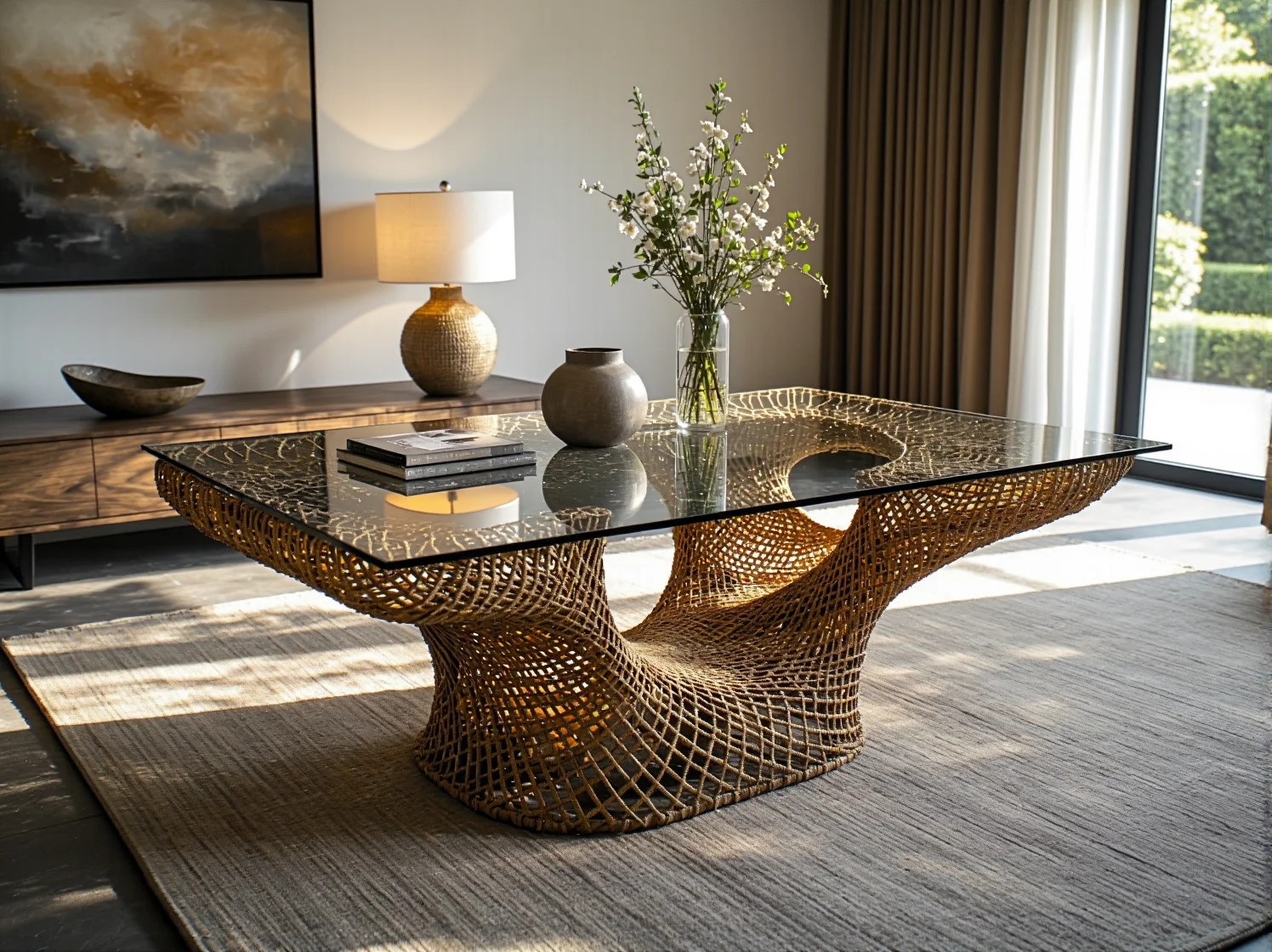 Ekologiczne materiały i zrównoważony design we współczesnych skandynawskich stolikach.