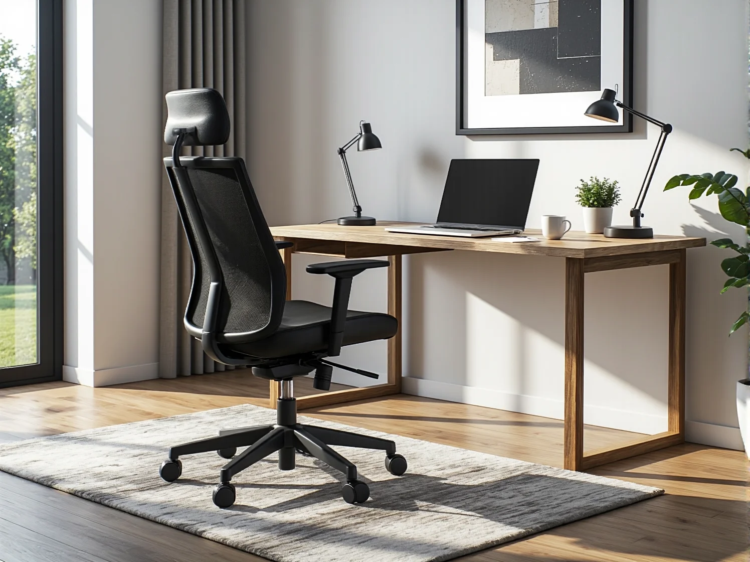 Nowoczesny fotel z funkcjami monitorowania zdrowia i czujnikami tętna wspierający codzienną regenerację.