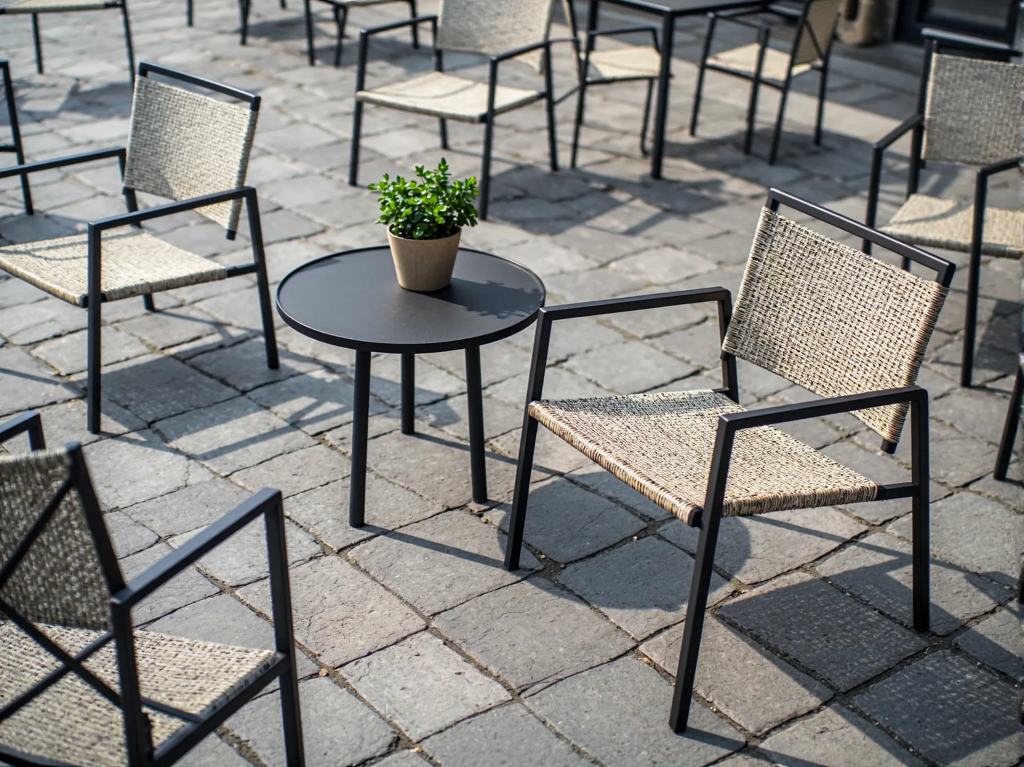 Stylowe, drewniane krzesło ogrodowe, symbol trwałości i dobrego wyboru.