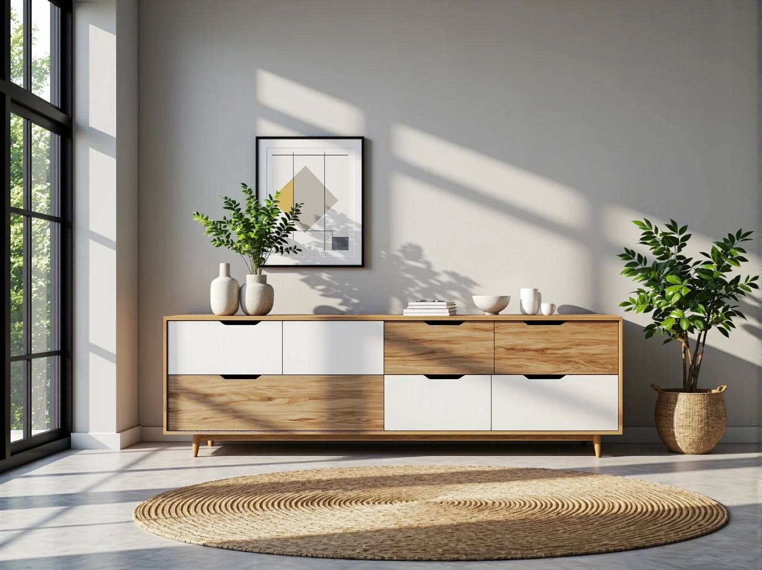 Ranking: Najlepsze komody do małych mieszkań z funkcją modułową