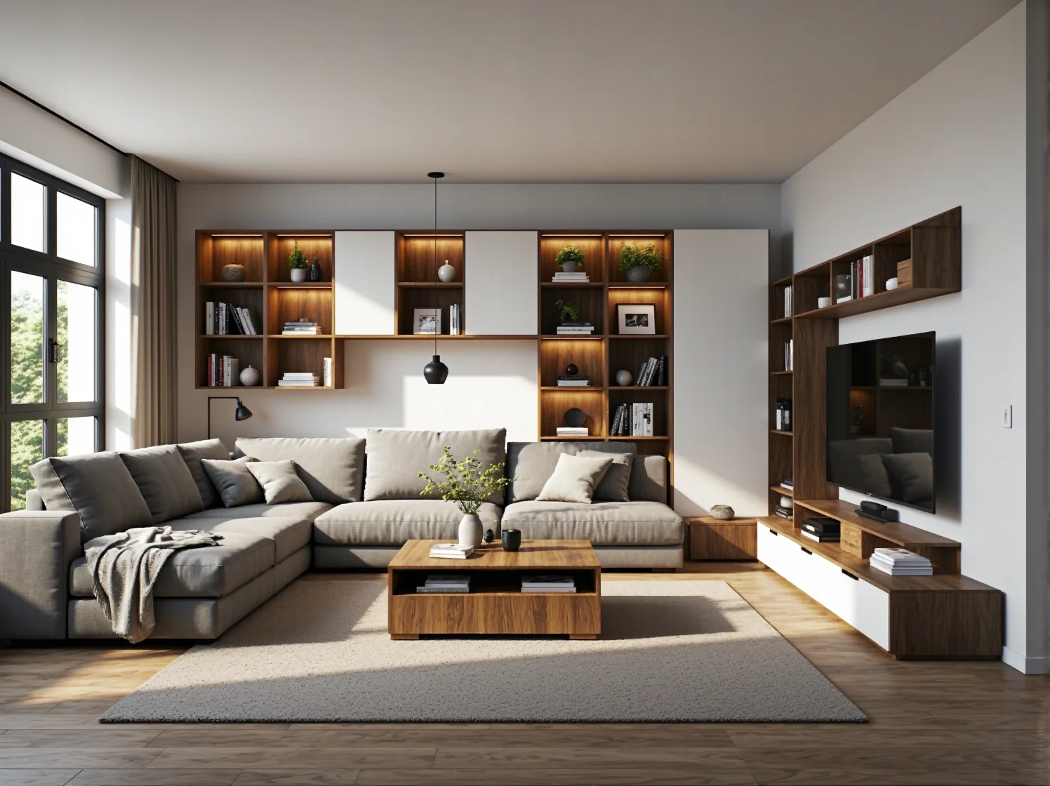 10 inspiracji na aranżację małych przestrzeni z wykorzystaniem mebli modułowych