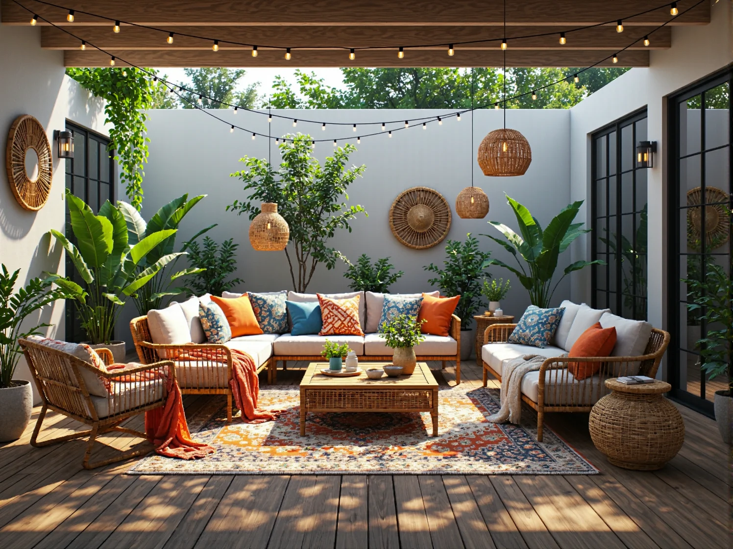 Jak dopasować meble ogrodowe do przestrzeni w stylu boho? Przewodnik po aranżacji oazy spokoju