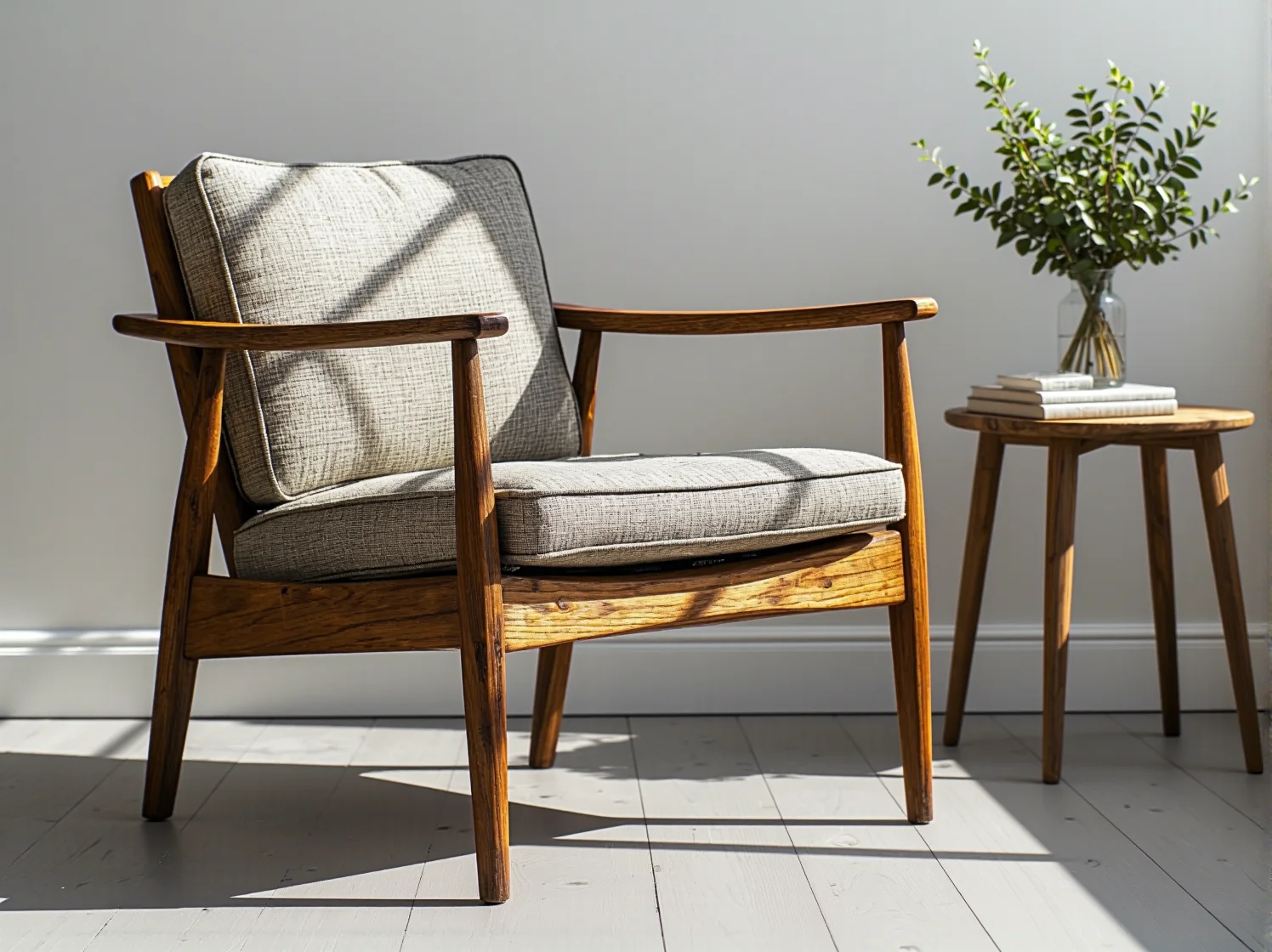 Meble vintage w nowoczesnych wnętrzach - stylowy fotel z duszą