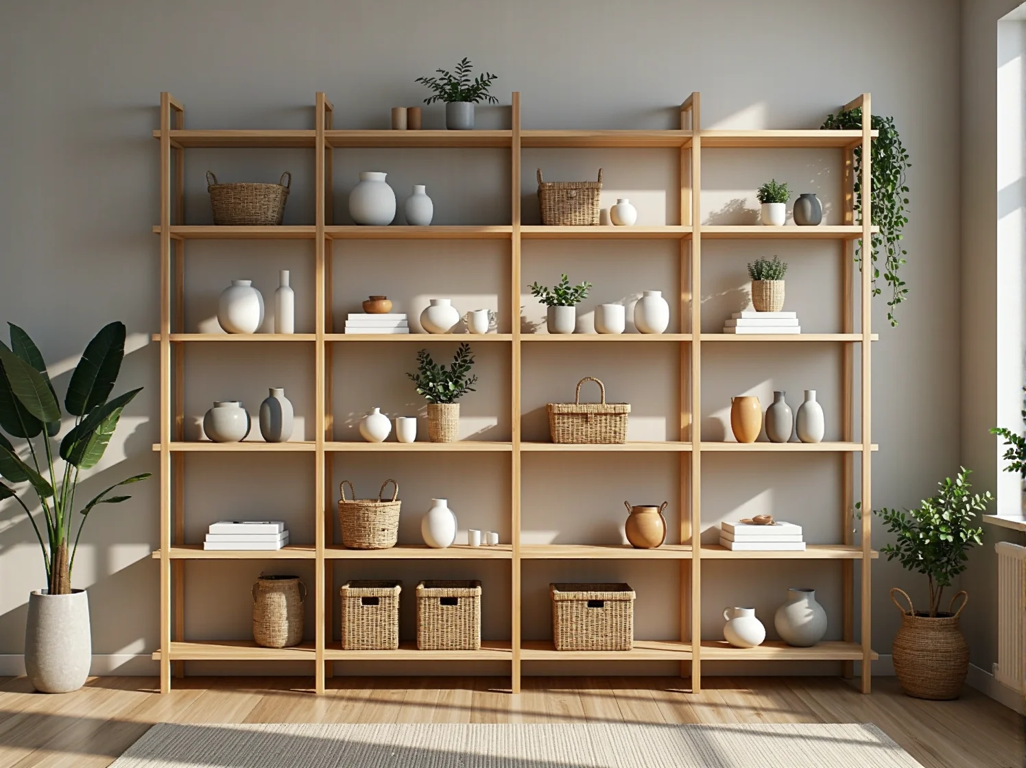 Meble z drewna jesionowego o jasnym wybarwieniu idealne do skandynawskich wnętrz