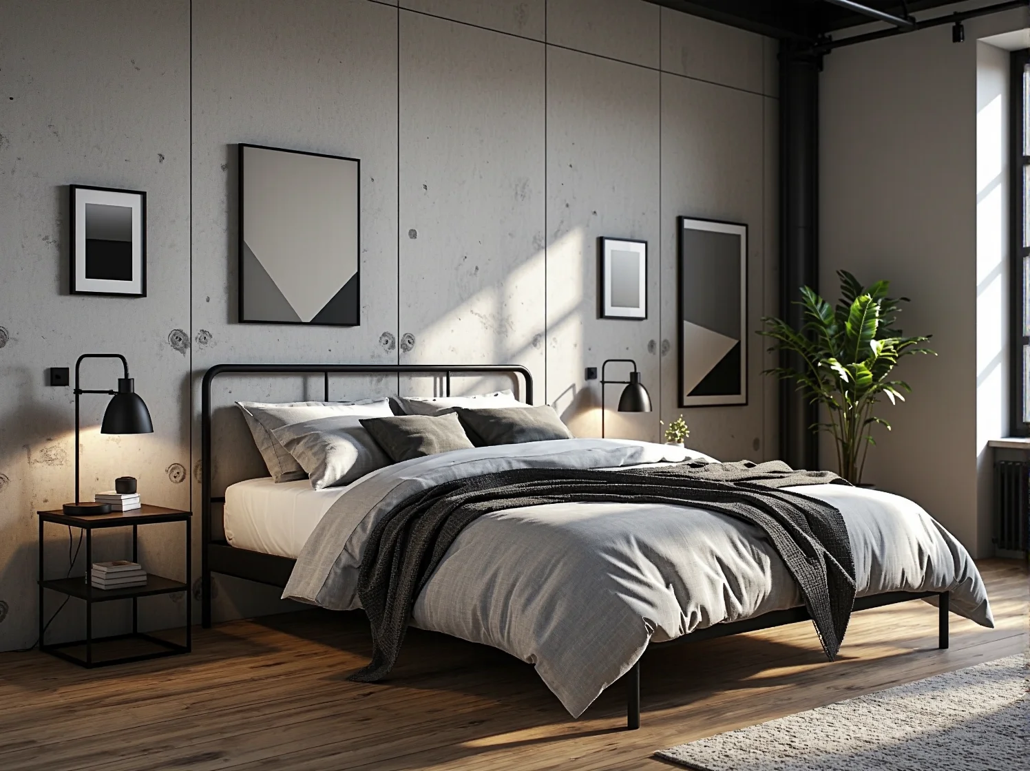 Poradnik: Jakie łóżka najlepiej pasują do wnętrz w stylu industrialnym? - ilustracja 3