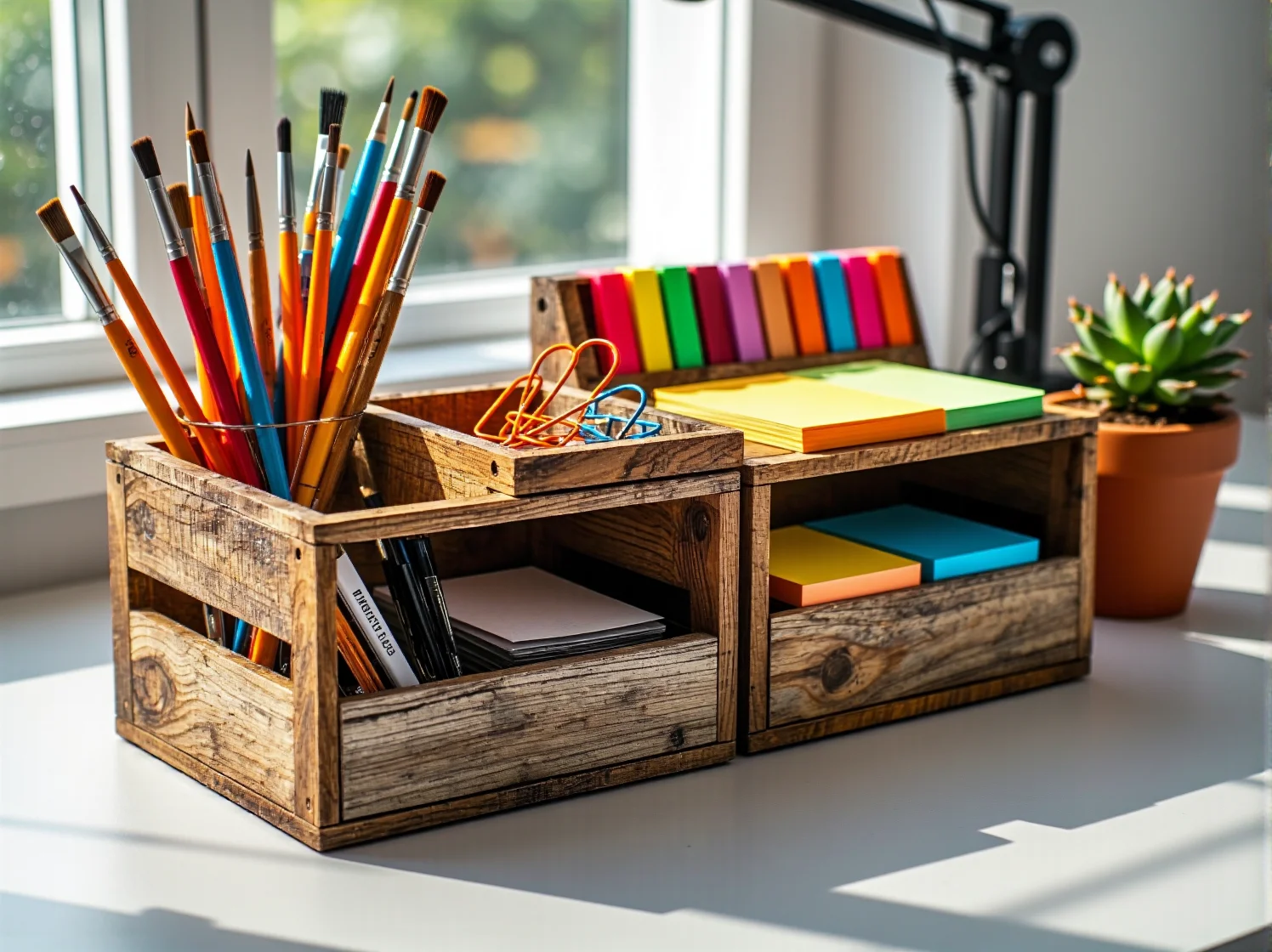 Najlepsze środki do odnowienia drewna na organizer biurkowy