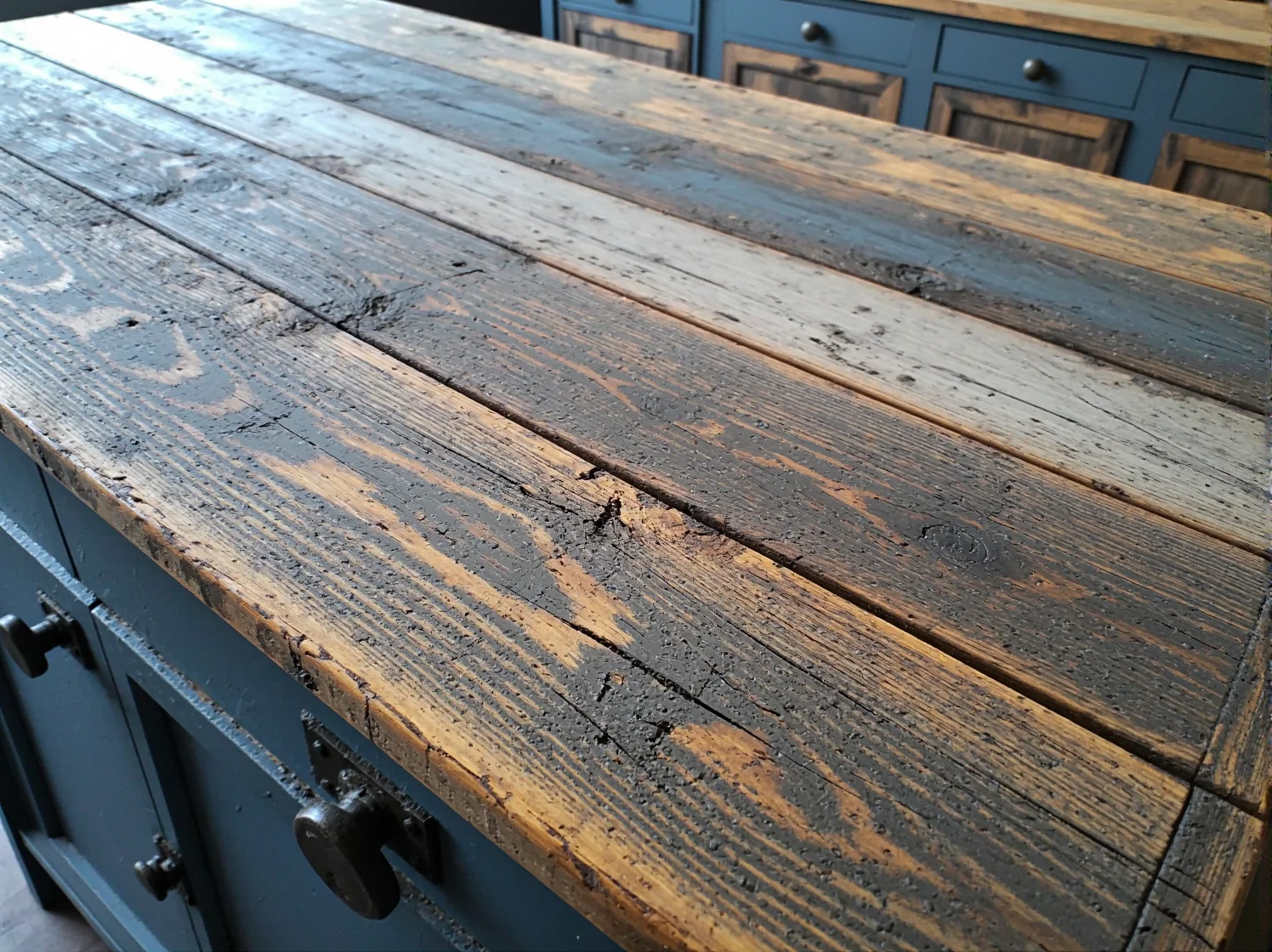 Wybór najlepszych preparatów do czyszczenia drewna przed stylizacją mebli na industrialne.