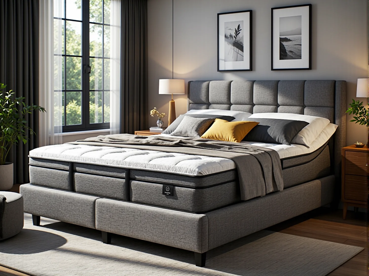 Efekt przed i po renowacji stołu ogrodowego. Po lewej zniszczony blat, po prawej odnowione drewno.