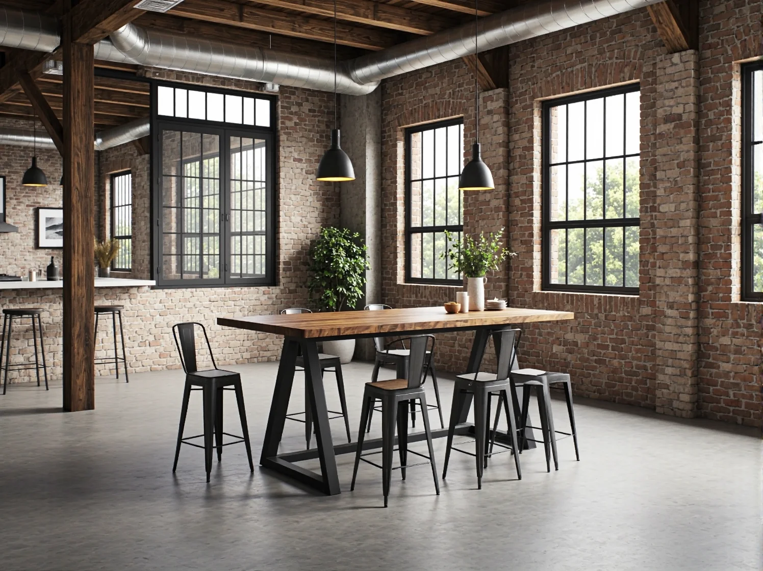 Ranking: Najlepsze stoły barowe w stylu industrialnym – połączenie surowości i elegancji