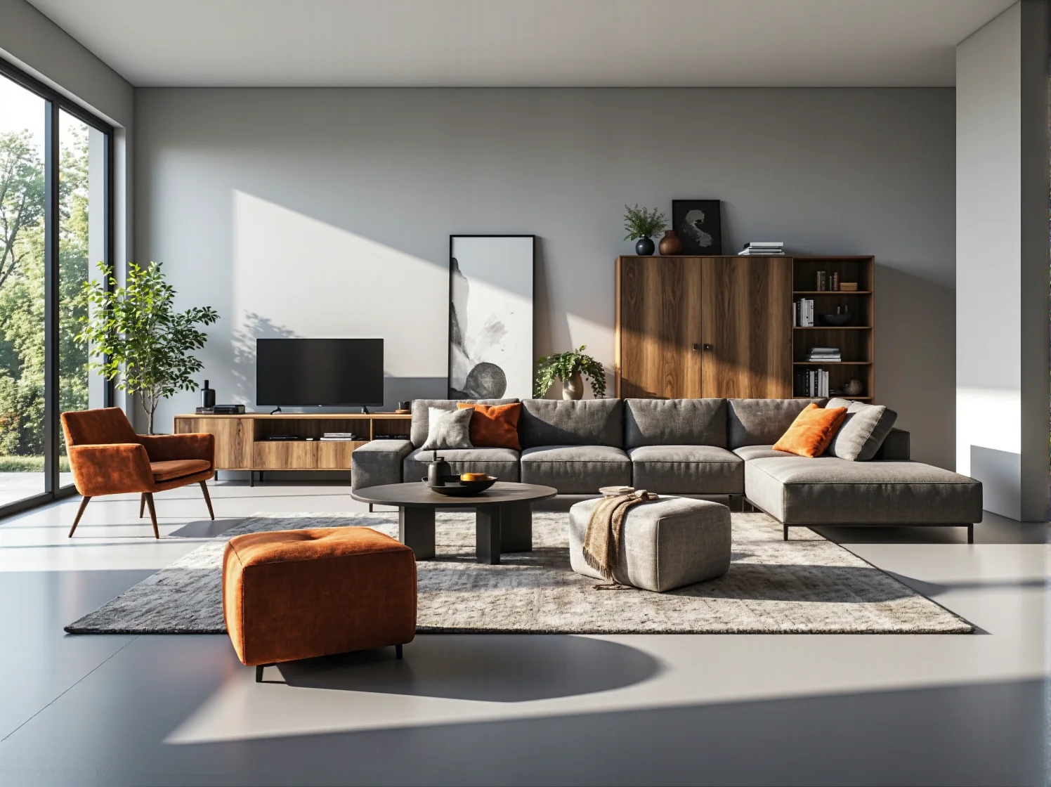 Rozkładany stół typu butterfly z półkami – funkcjonalne rozwiązanie do małej kawalerki.