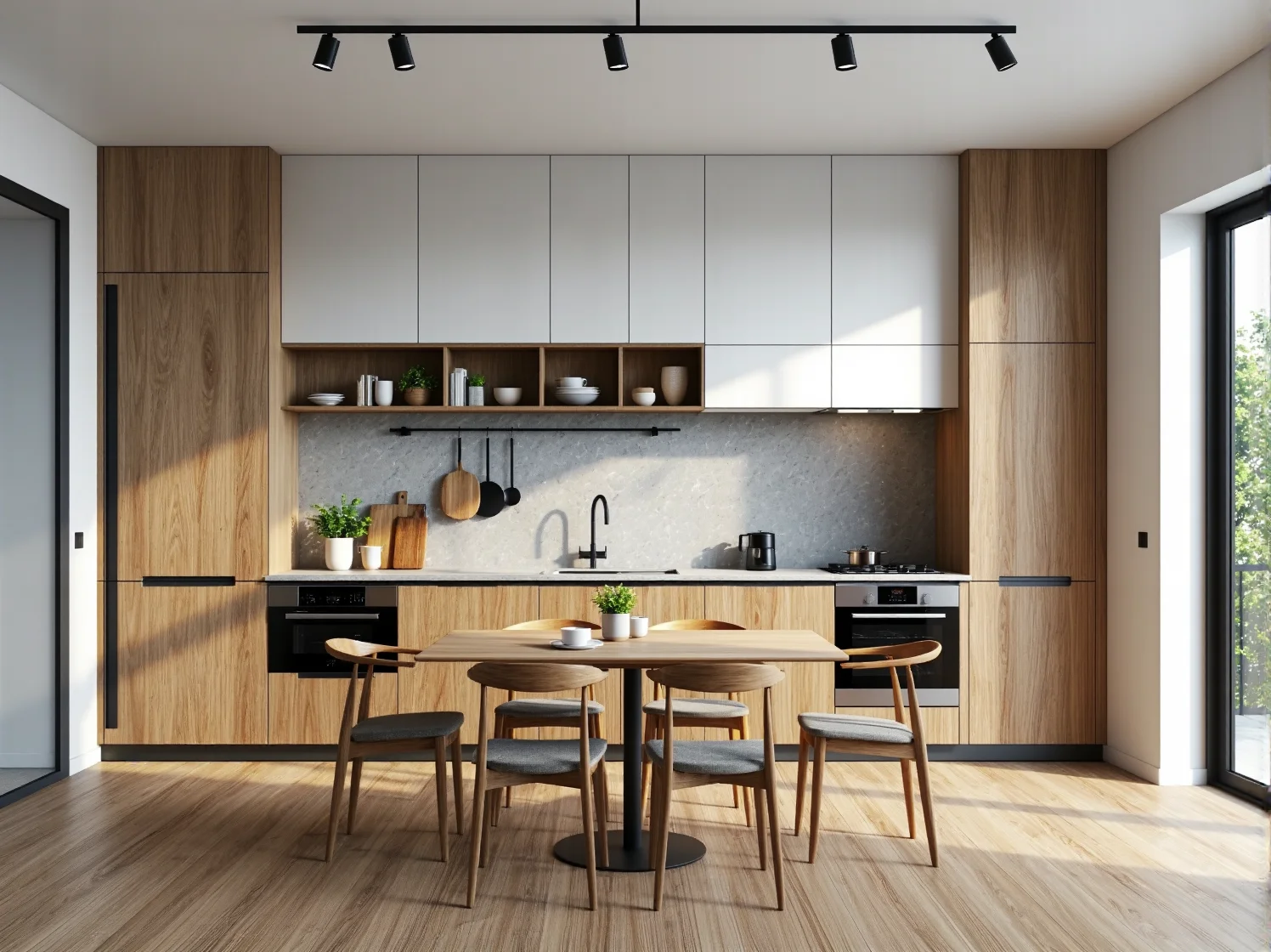 10 inspiracji na urządzenie małej kuchni z kompaktowymi meblami