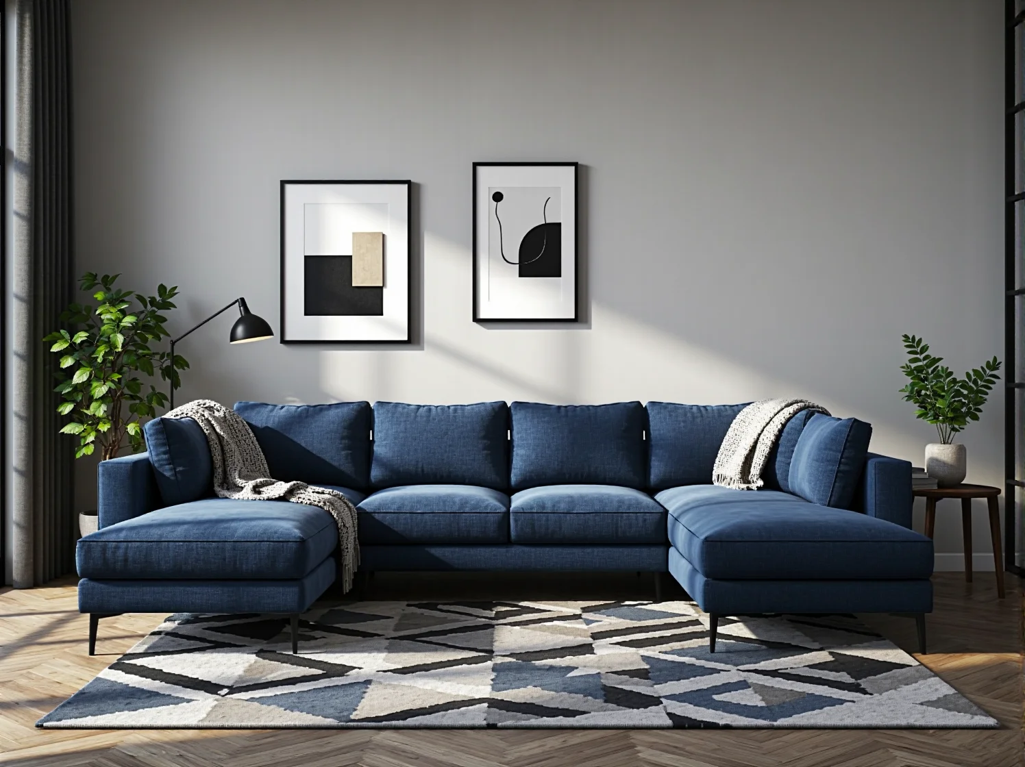 Technologia Easy Clean na tkaninie obiciowej narożnika - usuwanie zabrudzeń