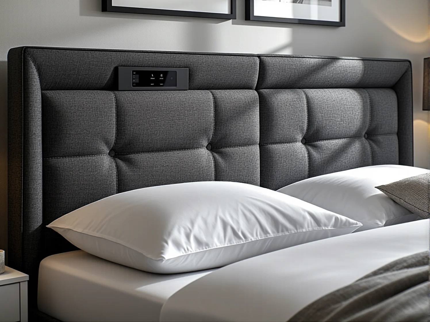 Dekoracyjne żarówki Edisona zwisające na czarnych kablach w surowym wnętrzu.