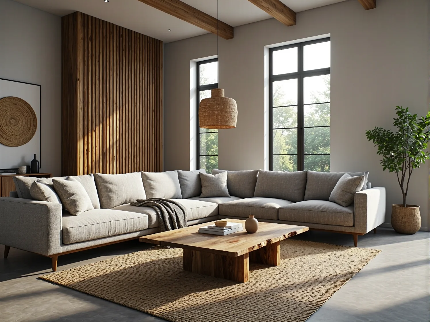 10 inspiracji na urządzenie salonu z dodatkami zrównoważonego designu